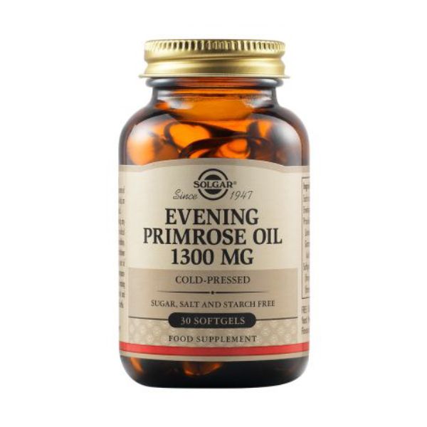 Solgar Evening Primrose Oil 1300mg Cold-Pressed 30 Softgels