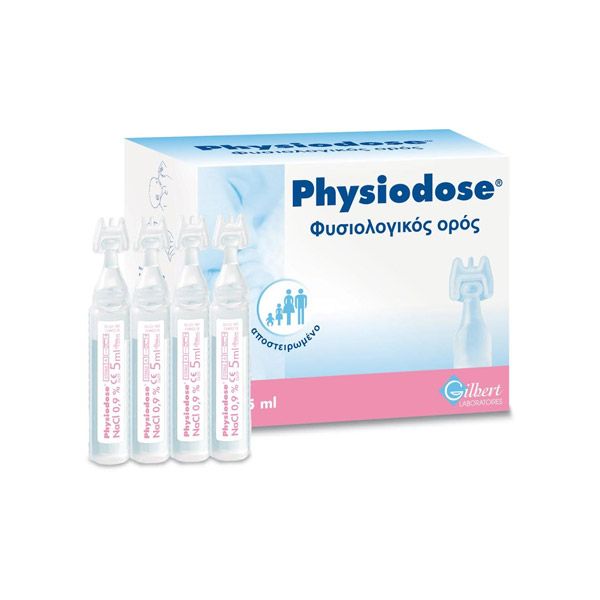 Physiodose Physiological Saline Solution 60ampsx5ml