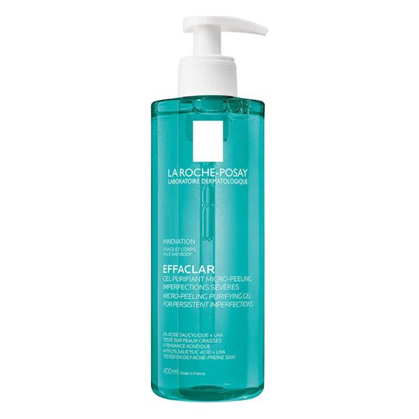 La Roche-Posay Effaclar Αφρώδες Τζελ Καθαρισμού & Απολέπισης Προσώπου/Σώματος Για Λιπαρό/Ακνεϊκό Δέρμα 400ml