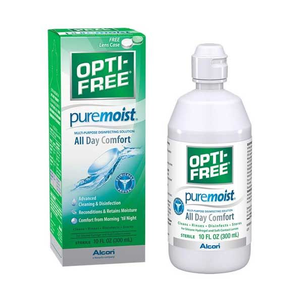 Alcon Opti-Free PureMoist Διάλυμα Φακών Επαφής 300ml