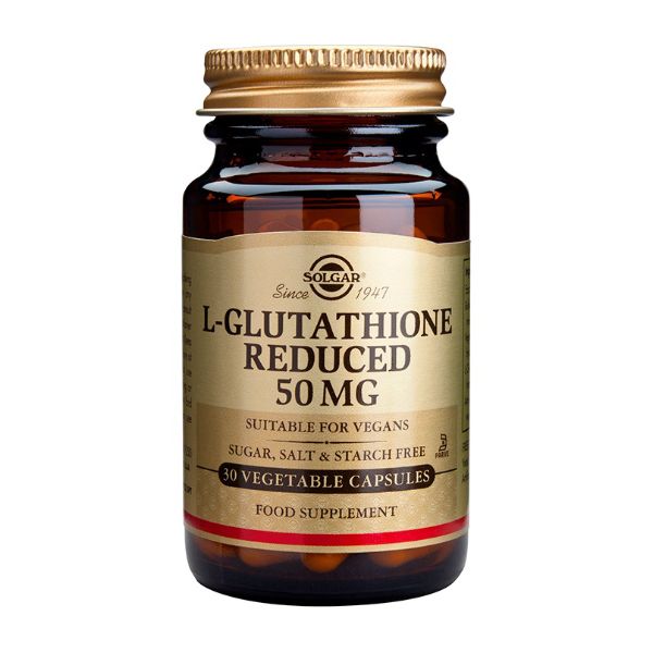 Solgar L-Glutathione 50mg 30 φυτικές κάψουλες
