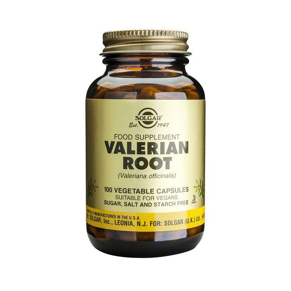 Solgar Valerian Root 100 Vegetable Capsules