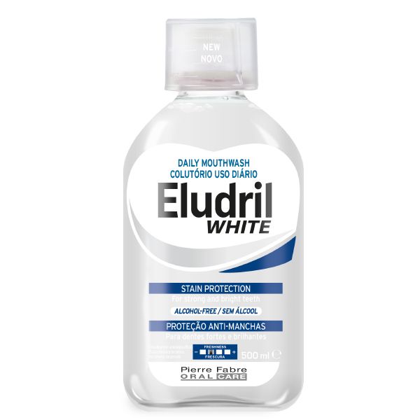 Eludril White Daily Mouthwash 500ml