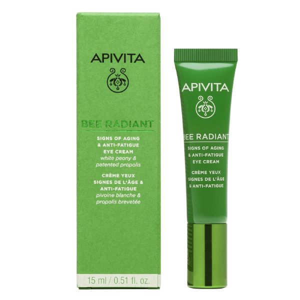 Apivita Bee Radiant Signs of Aging and Anti-Fatigue Eye Cream 15 ml