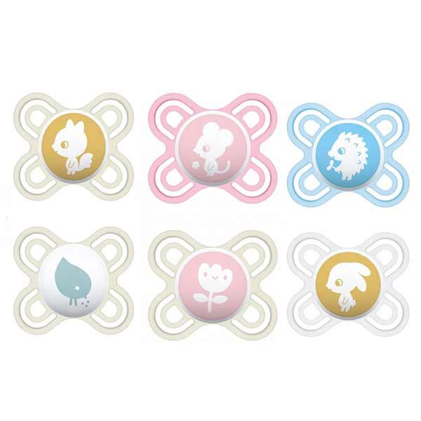 Mam Perfect Start Silicon Soother 0-2m 2 pieces