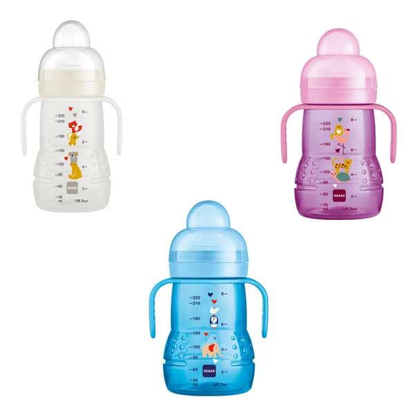 Mam Trainer+ Baby Bottle & Cup 4m+ 220ml