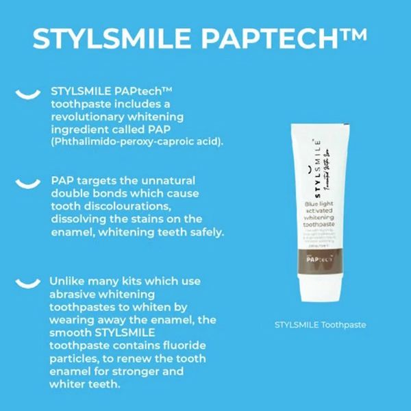 STYLSMILE Whitening Toothpaste Οδοντόκρεμα Λεύκανσης 75ml