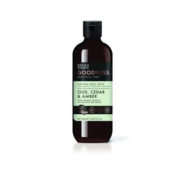 Baylis & Harding Goodness Oud Cedar & Amber Αφρόλουτρο Σώματος 500ml
