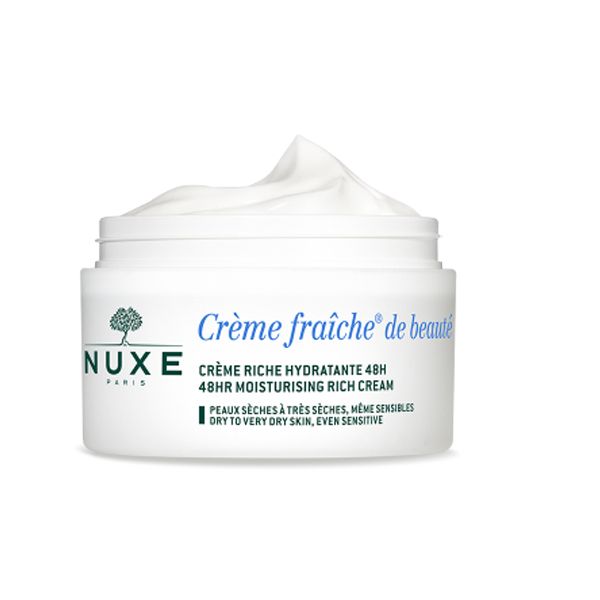 Nuxe Creme Fraiche De Beaute 48ωρη Ενυδατική Κρέμα Προσώπου Πλούσιας Υφής Για Ξηρή/Πολύ Ξηρή Επιδερμίδα 50ml