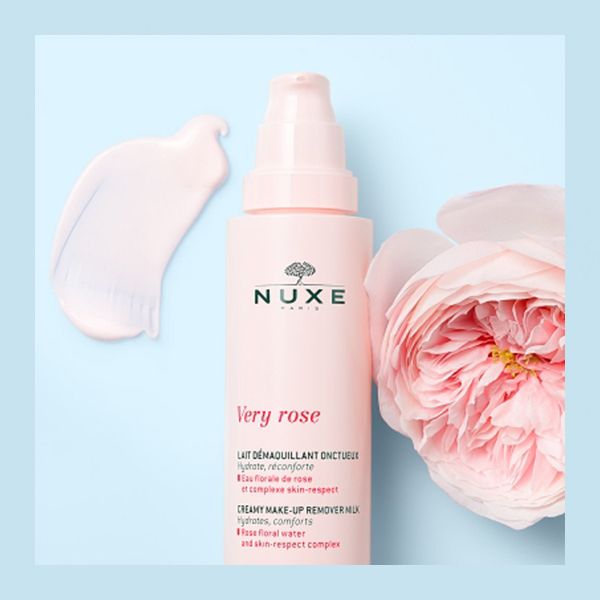 Nuxe Very Rose Creamy Make-Up Remover Milk Κρεμώδες Γαλάκτωμα Ντεμακιγιάζ Προσώπου/Ματιών 200ml