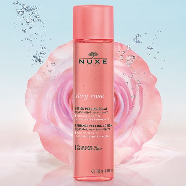 Nuxe Very Rose Radiance Peeling Lotion Απολέπισης Για Λάμψη 150ml