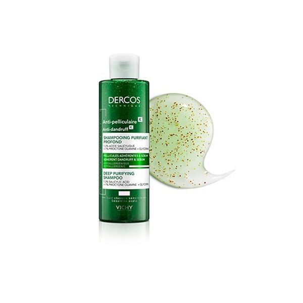 Vichy Dercos Anti-Dandruff K, Σαμπουάν Κατά Της Επίμονης Πυτιρίδας pH5.5 250ml