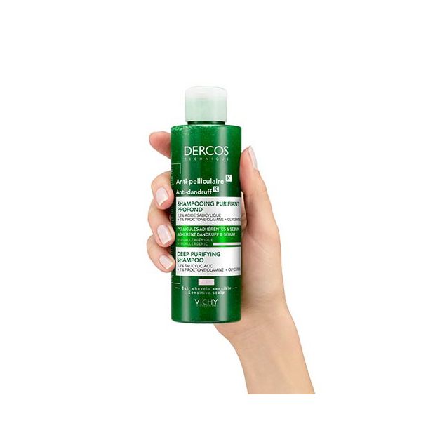 Vichy Dercos Anti-Dandruff K, Σαμπουάν Κατά Της Επίμονης Πυτιρίδας pH5.5 250ml