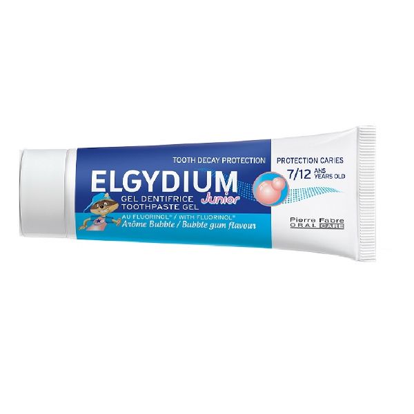 Elgydium Junior Παιδική Οδοντόπαστα 7-12 ετών Με Γεύση Τσιχλόφουσκα 50ml