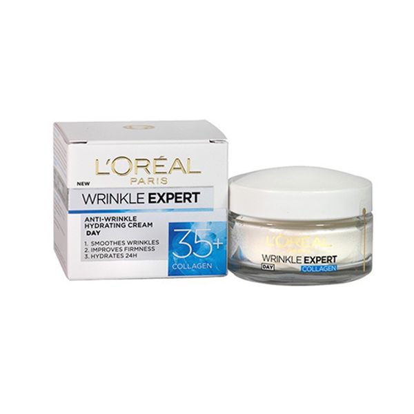 L'oreal Wrinkle Expert Κρέμα Ημέρας Προσώπου Με Κολλαγόνο, Για Επιδερμίδες 35+ 50ml