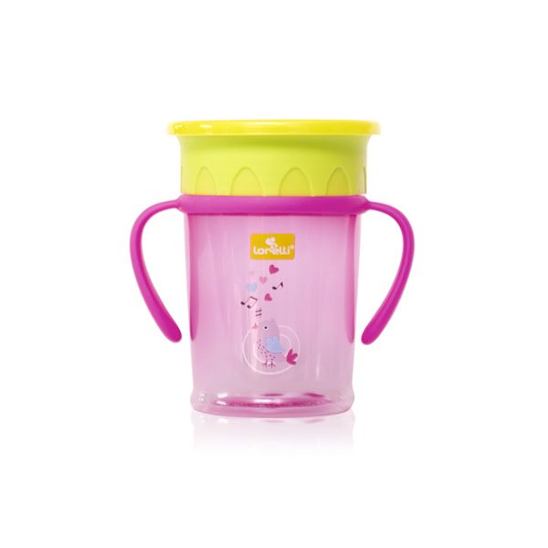 Lorelli Baby Care Εκπαιδευτικό Κύπελλο 360° Με Λαβές, Σε 3 Χρώματα 270ml