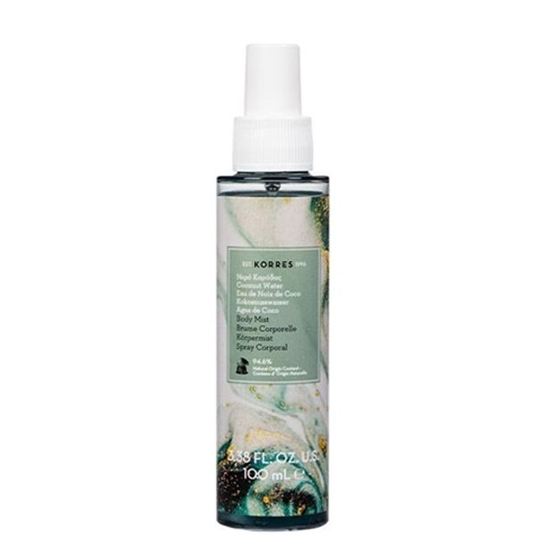 Korres Body Mist Ενυδατικό Σπρέι Σώματος Με Άρωμα Καρύδας 100ml