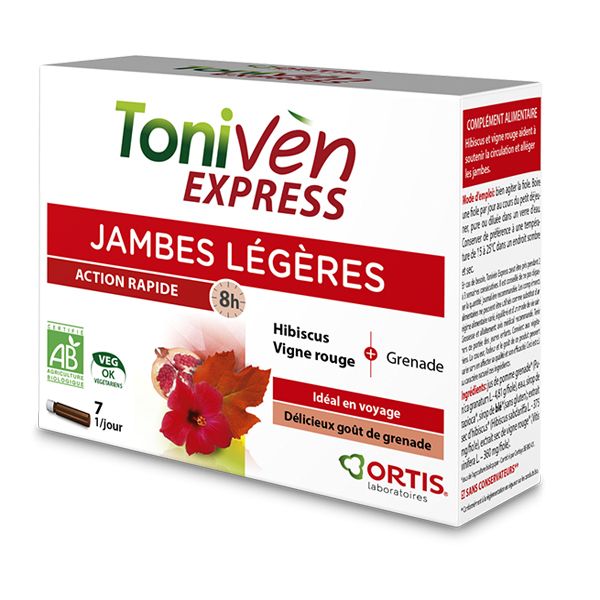 Ortis Toniven Express BIO 7x15ml