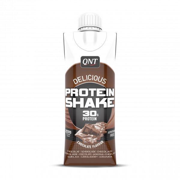 QNT Delicious Protein Shake Ρόφημα Για Διατήρηση Μυϊκής Ποιότητας Με Γεύση Σοκολάτα 330ml