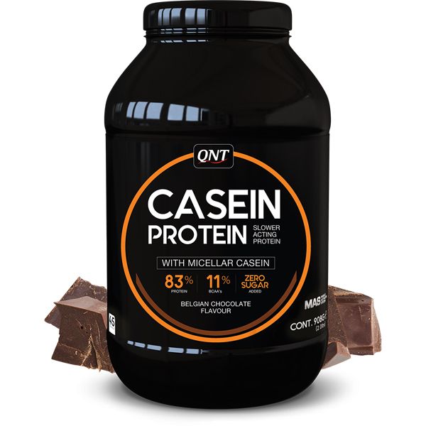 QNT Casein Protein Με Γεύση Belgian Chocolate 908g