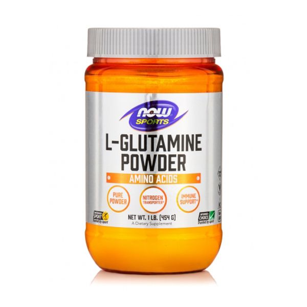 Now Sports L-Glutamine Powder 454g