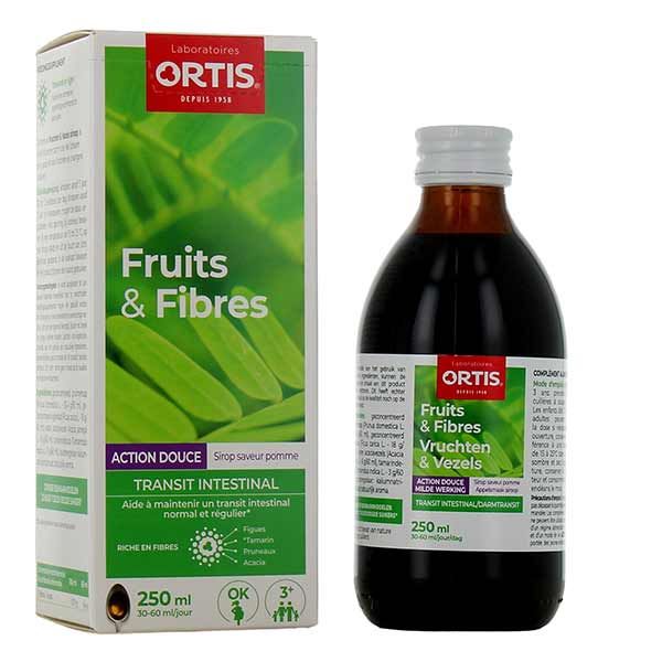 Ortis Fruits & Fibres Σιρόπι για Παιδιά 3+ χρονών 250ml
