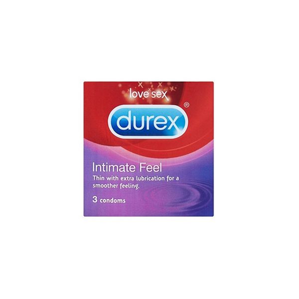 Durex Feel Intimate Προφυλακτικά 3τμχ