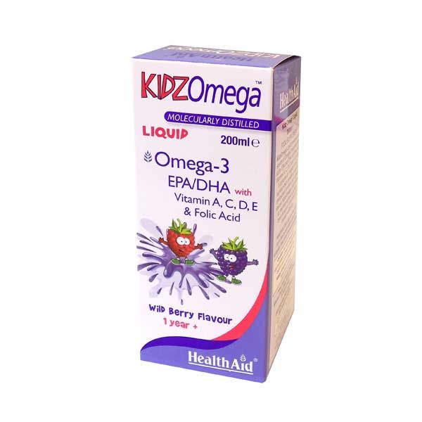 Health Aid Kidz Omega Liquid από 1+ χρονών 200ml