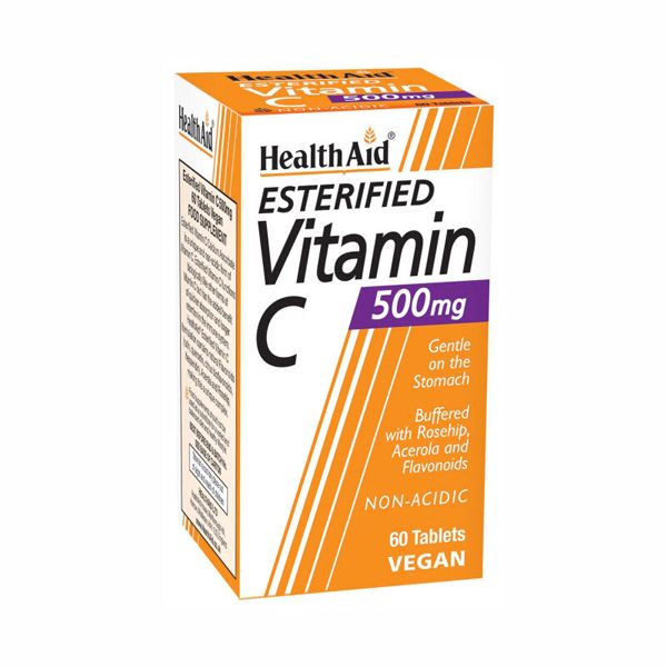 Health Aid Esterified Vitamin C 500mg 60 Ταμπλέτες