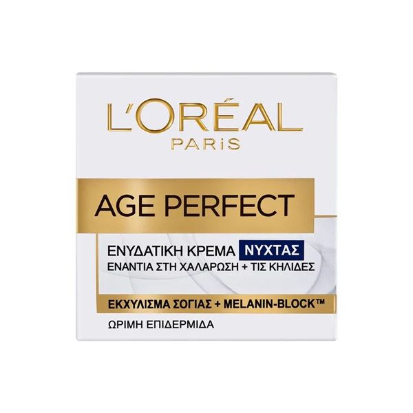 L'Oreal Paris Age Perfect Classic Ενυδατική Κρέμα Νυκτός Κατά της Χαλάρωσης & των Κηλίδων 50ml