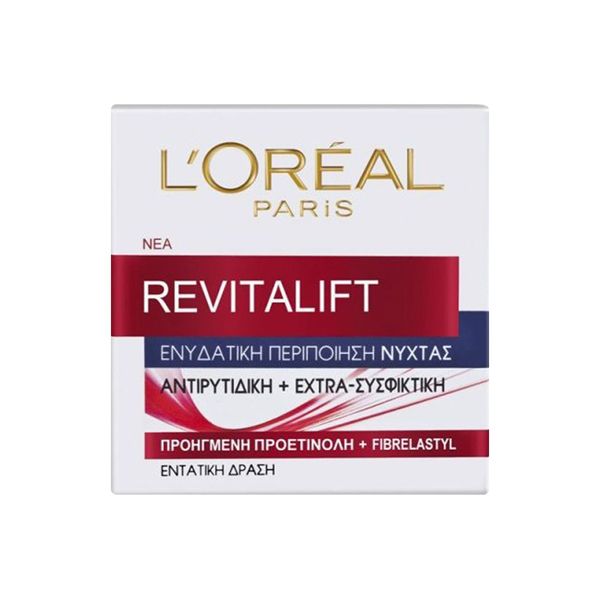 L'oreal Paris Revitalift Classic Αντιρυτιδική & Συσφικτική Κρέμα Νυκτός 50ml