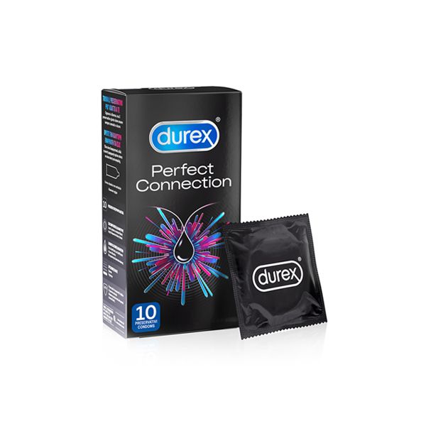 Durex Perfect Connection Προφυλακτικά Με Extra Επίστρωση Λιπαντικού 10τμχ