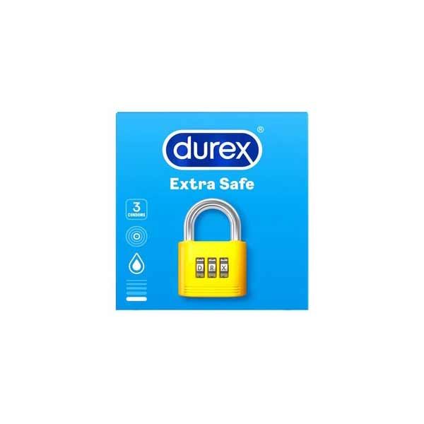 Durex Extra Safe Προφυλακτικά 3τμχ