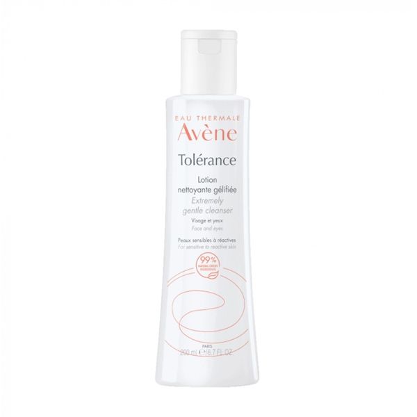 Avene Tolerance Lotion Nettoyante Gelifiee Λοσιόν Καθαρισμού Προσώπου 200ml