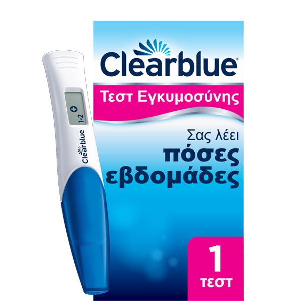 Clearblue Ψηφιακό Τεστ Εγκυμοσύνης με Δείκτη Σύλληψης 1τμχ