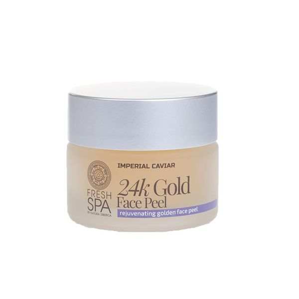 Natura Siberica Fresh Spa Imperial 24k Gold Face Peel Απολεπιστική Κρέμα Προσώπου Αναζωογόνησης με Χρυσό 50ml