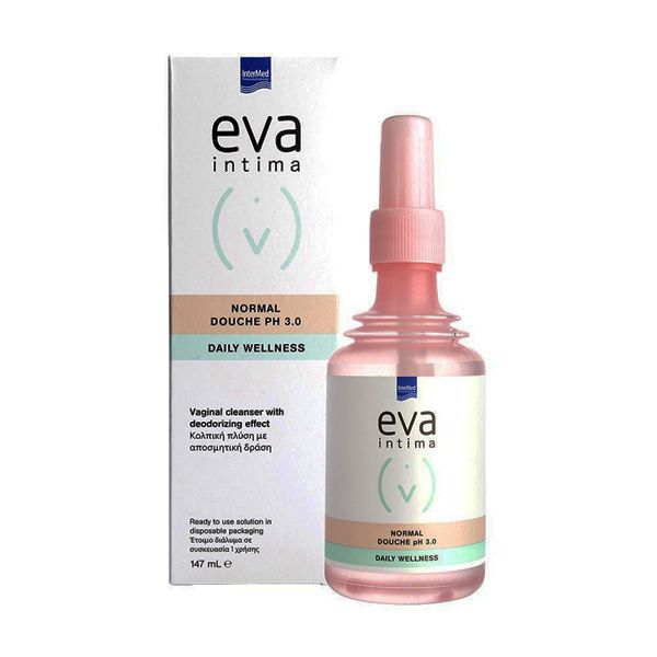 Eva Intima Normal Douche Daily Wellness p.H3.0 Απαλός Καθαρισμός με Αποσμητική Δράση 147ml