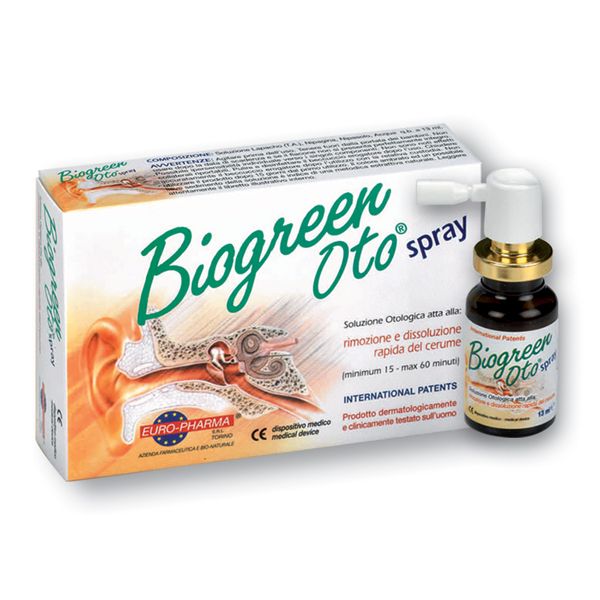 Biogreen Oto CE Ωτικό Σπρέι για τον Καθαρισμό των Αυτιών 13ml