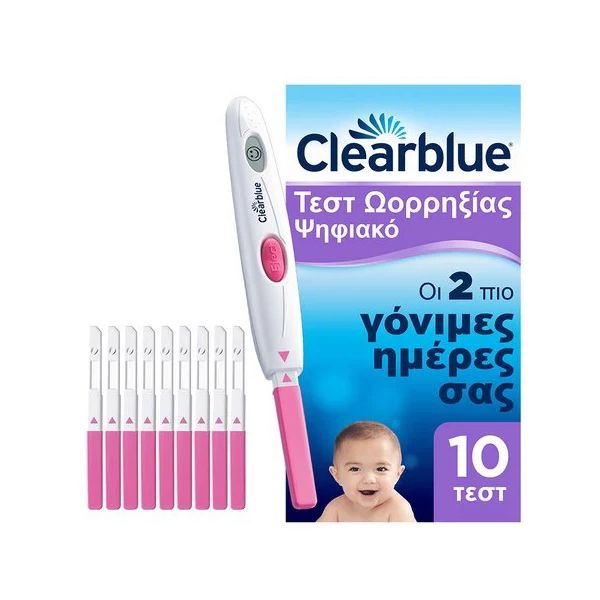 Clearblue Ψηφιακό Τεστ Ωορρηξίας 10τμχ