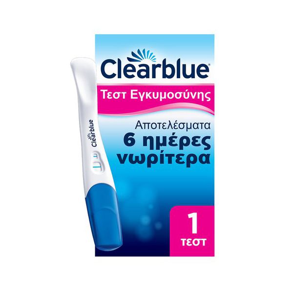 Clearblue Τεστ Εγκυμοσύνης Πρώιμης Ανίχνευσης 1τμχ