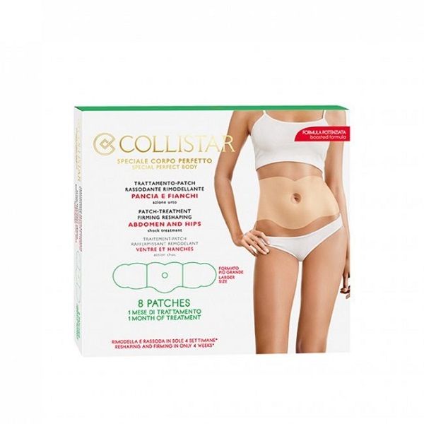 Collistar Body Patch Treatment Firming Reshaping Επιθέματα Αδυνατίσματος, Αναδιαμόρφωσης Κοιλιάς & των Γοφών 8τμχ