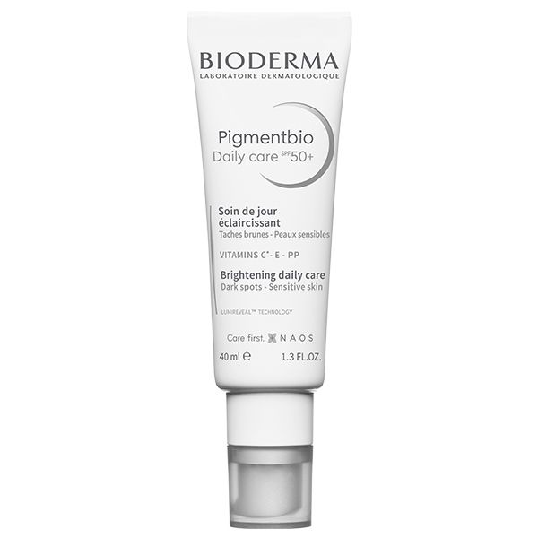 Bioderma Pigmentbio Daily Care Spf50+ Κρέμα Ημέρας Για Λάμψη & Μείωση Των Καφέ Κηλίδων 40ml