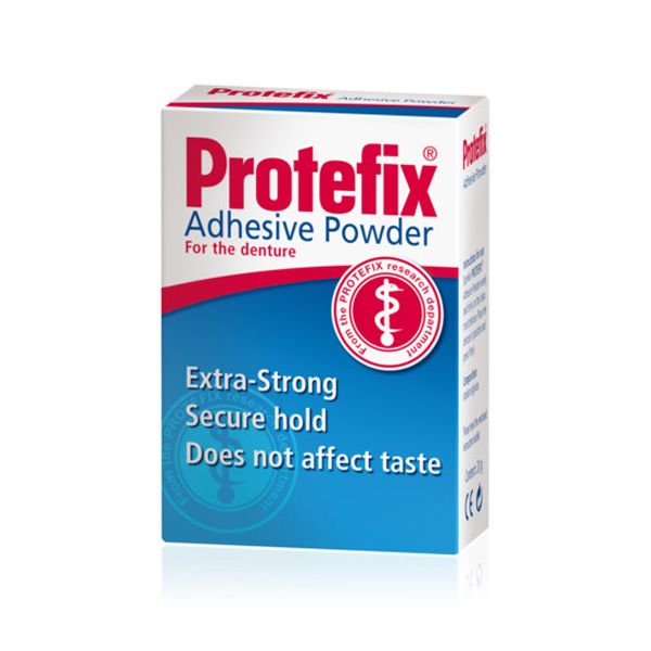Protefix Adhesive Powder Σκόνη Επικόλλησης για Τεχνητή Οδοντοστοιχία 50gr