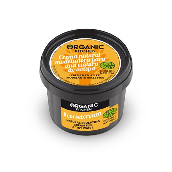 Organic Kitchen Corsetcream Φυσική Κρέμα Σμίλευσης για Μικροσκοπική Μέση 100ml