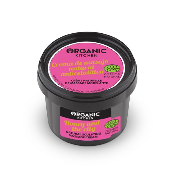 Organic Kitchen Honey And The City Φυσική Κρέμα Μασάζ Κατά της Κυτταρίτιδας 100ml