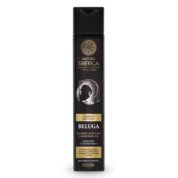 Natura Siberica Men Hair Growth Shampoo Activator Beluga Ανδρικό Σαμπουάν Κατά της Τριχόπτωσης 250ml