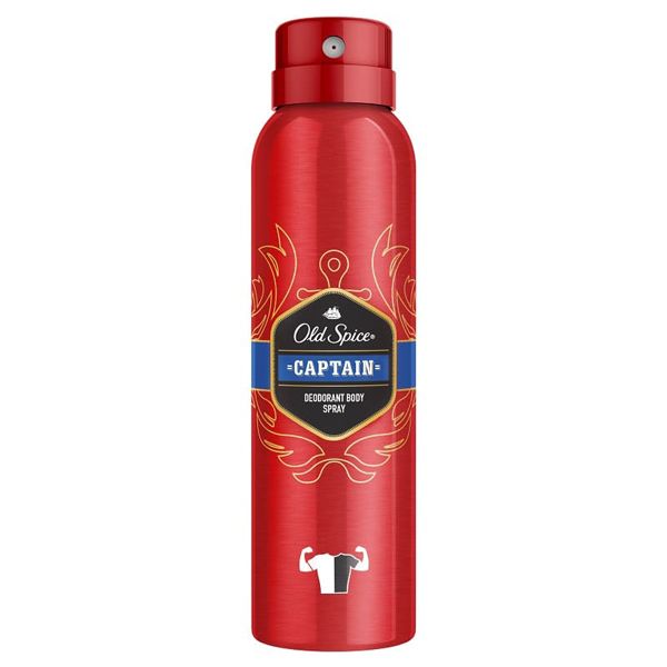Old Spice Captain Αποσμητικό Σπρει Σώματος για τον Άνδρα 150 ml