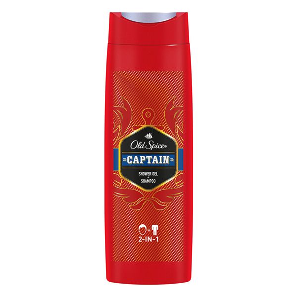 Old Spice Captain Αφρόλουτρο Για Σώμα & Μαλλιά 400ml