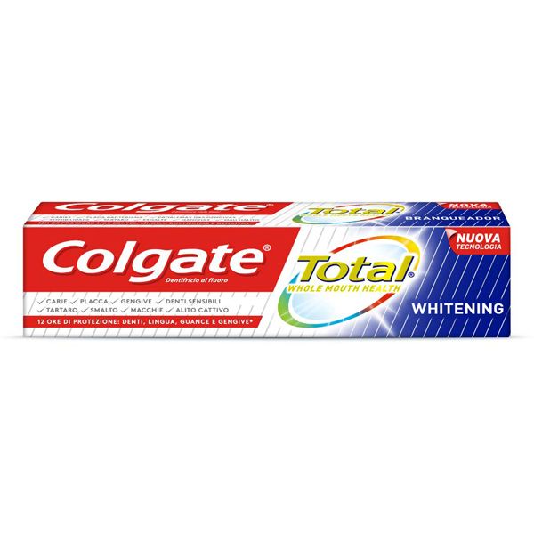 Colgate Total Whitening Οδοντόκρεμα Καθημερινή Χρήσης για Λευκά Δόντια 75ml