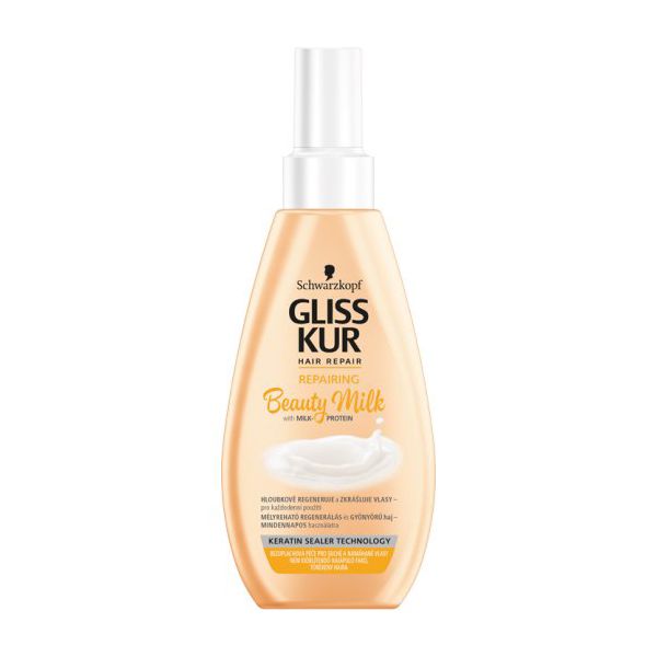 Gliss Repairing Beauty Milk Leave In Θεραπεία Μαλλιών για Κατεστραμένα Μαλλιά 150ml